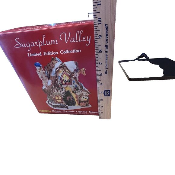 Sugarplum Valley Ceramic Light-Up House 2002 Stable O' Well In Original Box RTF - Picture 4 of 16